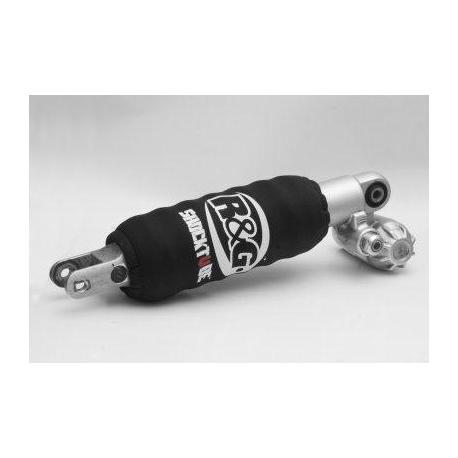 Protection d'amortisseur R&G RACING noir 14x20,3 Aprilia RS/RS4 125