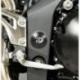 Insert de cadre gauche R&G RACING noir Triumph Speed Triple 1050/Speed 94
