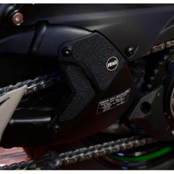 Kit protection de cadre R&G RACING noir (3 pièces) Kawasaki H2 SX