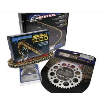 Kit chaîne RENTHAL 520 type R3-2 15/48 (couronne Ultralight™ anti-boue) KTM EXC250/300/400 Racing