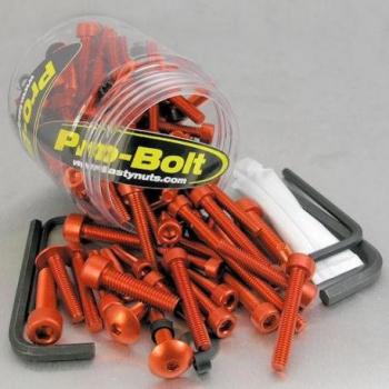 Assortiment visserie 100 pièces PRO BOLT rouge