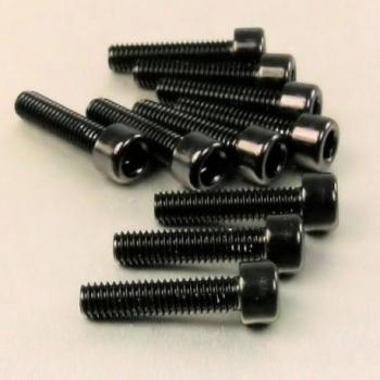 Visserie BTR PRO BOLT M6x1x25mm noir