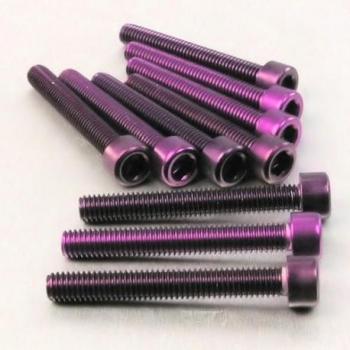 Visserie BTR PRO BOLT M6x1x45mm violet