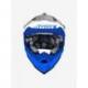 Casque JUST1 J32 Pro Kick White/Blue/Yellow Gloss taille L