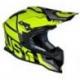 Casque JUST1 J12 Unit Neon Yellow taille XXL