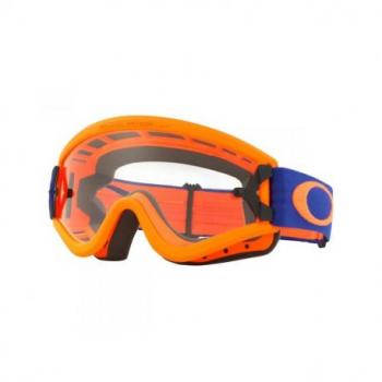 Masque OAKLEY L Frame Orange Blue écran transparent