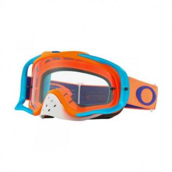 Masque OAKLEY Crowbar Orange/Blue écran transparent