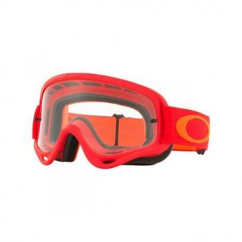 Masque OAKLEY O Frame rouge/orange écran transparent