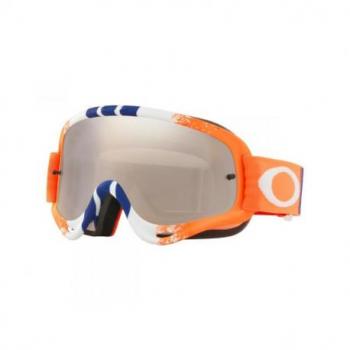 Masque OAKLEY O Frame Pinned Race Orange/Blue écran Black Iridium