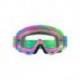 Masque OAKLEY XS O Frame High Voltage Pink/Blue écran transparent