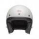 Casque BELL Custom 500 Solid Vintage blanc taille XL