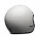 Casque BELL Custom 500 Solid Vintage blanc taille XL