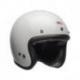 Casque BELL Custom 500 Solid Vintage blanc taille XL