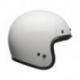 Casque BELL Custom 500 Solid Vintage blanc taille XL