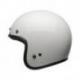 Casque BELL Custom 500 Solid Vintage blanc taille XL