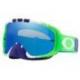 Masque OAKLEY O Frame 2.0 Pinned Race Green/Blue écran Black Ice Iridium