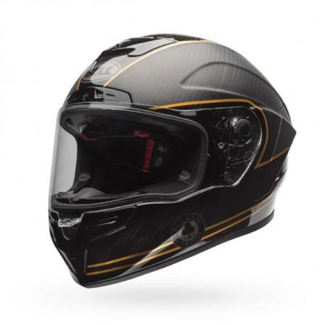 Casque BELL Race Star Flex Ace Cafe Matte Black/Gold taille XS