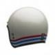 Casque BELL Custom 500 Stripes Pearl blanc taille XS