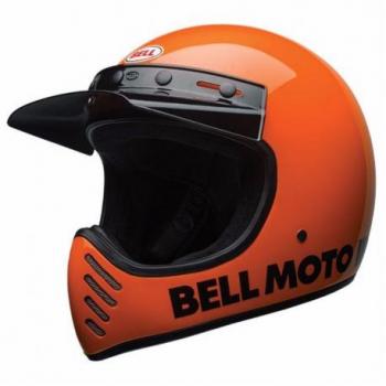 Casque BELL Moto-3 Classic Neon Orange taille XS