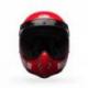 Casque BELL Moto-3 Classic Red taille M