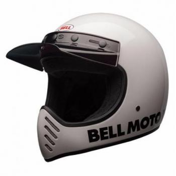 Casque BELL Moto-3 Classic White taille XS