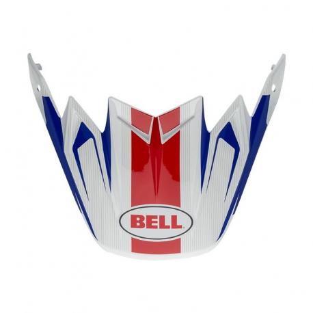 Visière Flex BELL Moto 9 Flex / Moto 9 Vice bleu/rouge