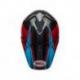 Casque BELL Moto-9 Flex Gloss/Matte Cyan/Red Hound taille XS