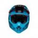 Casque BELL Moto-9 Flex Gloss/Matte Cyan/Red Hound taille XS