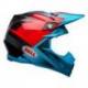 Casque BELL Moto-9 Flex Gloss/Matte Cyan/Red Hound taille XS