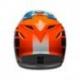 Casque BELL Moto-9 MIPS Gloss Blue/Orange District taille L