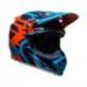 Casque BELL Moto-9 MIPS Gloss Blue/Orange District taille XL