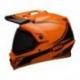 Casque BELL MX-9 Adventure MIPS Gloss HI-VIZ Orange/Black Torch taille S