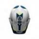 Casque BELL MX-9 Adventure MIPS Gloss White/Blue/Yellow Torch taille XXL