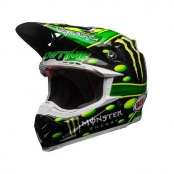 Casque BELL Moto-9 Flex MC Monster Replica 18.0 Gloss taille L