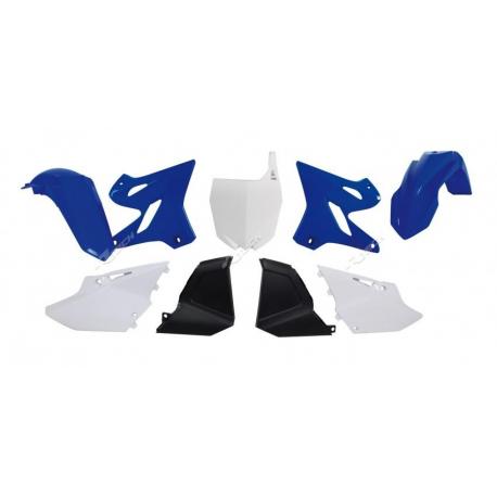 Kit plastique RACETECH Replica (15-16) bleu/blanc Yamaha YZ125/250
