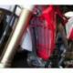 Cache radiateur grande capacité RACETECH rouge Honda CRF450R/450RX