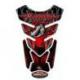 Protection de réservoir MOTOGRAFIX Street Style 4pcs rouge Suzuki Bandit