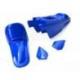 Kit plastique ART couleur origine bleu + kit déco KUTVEK Racer bleu Yamaha PW50