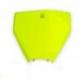 Plaque numéro frontale UFO jaune fluo Husqvarna TC-FC