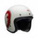 Casque BELL Custom 500 DLX SE RSD WFO Gloss White/Red taille XS