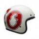 Casque BELL Custom 500 DLX SE RSD WFO Gloss White/Red taille XL