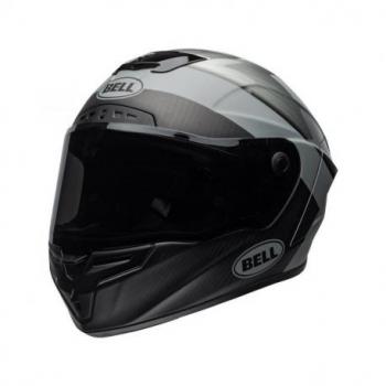 Casque BELL Race Star Flex Surge Matte/Gloss Brushed Metal/Grey taille S