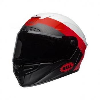 Casque BELL Race Star Flex Surge Matte/Gloss White/Red taille XXL