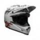 Casque BELL Moto-9 Flex Fasthouse WRWF Matte Gloss White/Red Size M