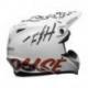 Casque BELL Moto-9 Flex Fasthouse WRWF Matte Gloss White/Red Size M