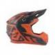 Casque ANSWER AR1 Edge Charcoal/orange fluo taille M