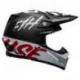 Casque BELL Moto-9 Flex Fasthouse WRWF Gloss Black/White/Red taille XS
