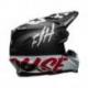 Casque BELL Moto-9 Flex Fasthouse WRWF Gloss Black/White/Red taille M