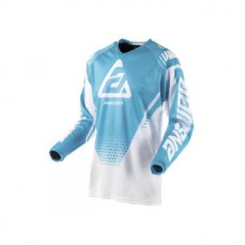 Maillot ANSWER Syncron Air Drift blanc/Astana taille S