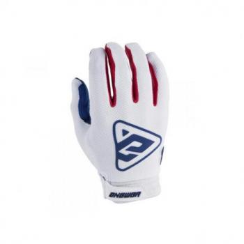 Gants ANSWER AR3 blanc/rouge taille S